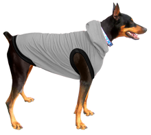  Boxer / Doberman Hoodie T-Shirt - Fits 56 to 110 Pound Dog - Available in 6 Colors!