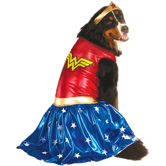 Big Dog Wonder Woman Pet Costume
