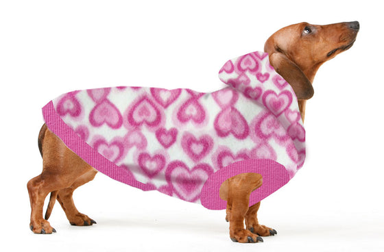 Dachshund TWEENIES Hoodie Sweetshirt - Fits 9 to 15 LB Dog - Available in 10 Colors!