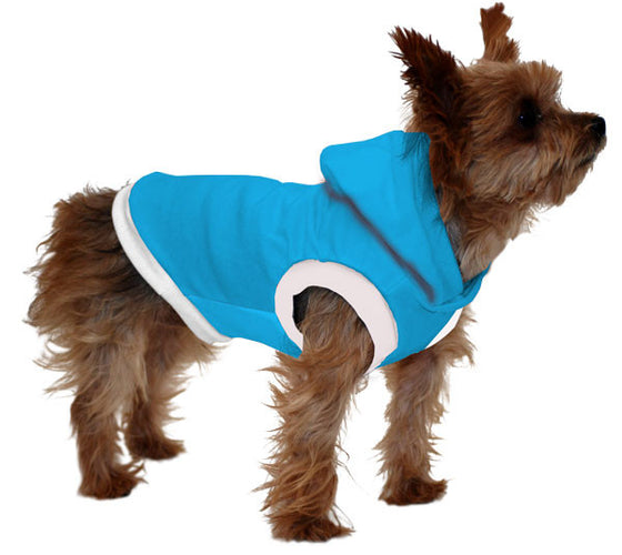 Chihuahua / Yorkie Hoodie T-Shirt - Fits 5 to 9 Pound Dog - Available in 6 Colors!