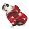 English Bulldog BEEFY Hoodie Sweatshirt - Fits 31 to 55 LB Dog - Over 20 Patterns to Choose From!