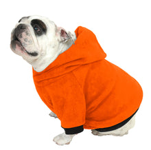 Halloween Hoodie-Sweatshirts - Orange with Black Trim
