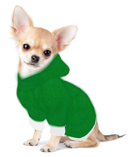Christmas Chihuahua/Yorkie Hoodie Sweatshirt - Fits 5 to 9 LB Dog