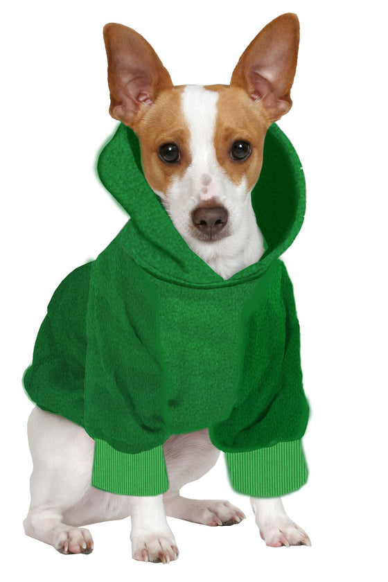 Jack Russel/Pom/Rat Terrier Hoodie Sweatshirt - Fits 9 to 12 LB Dog - Over 10 Patterns to Choose From!